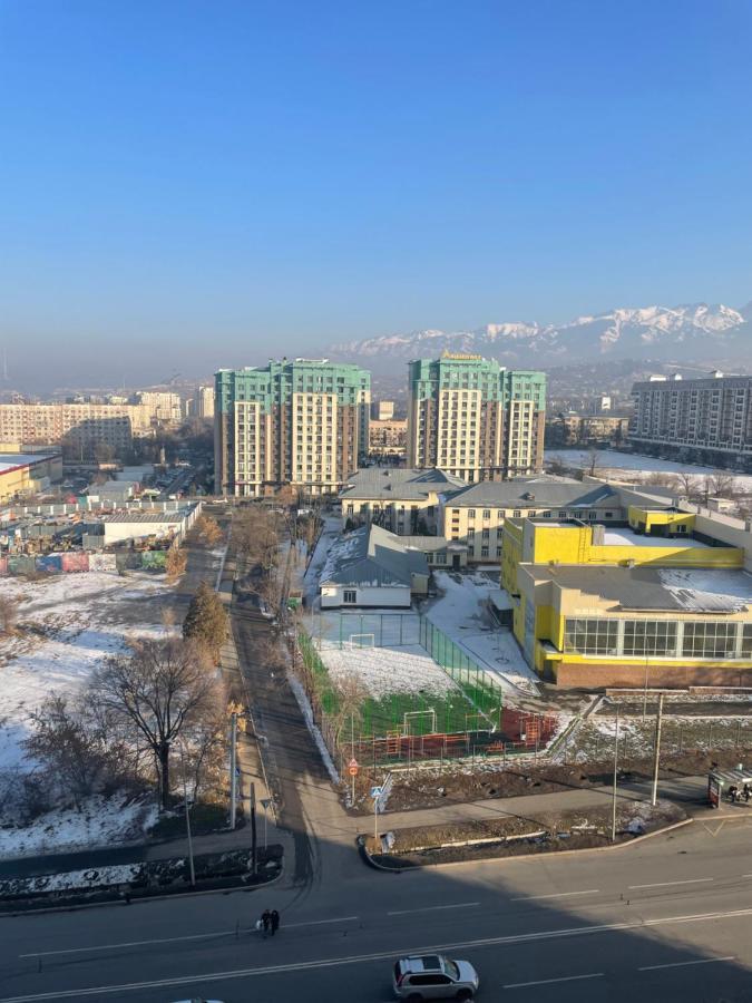 Апартамент Со Стильным Интерьером У "Мега Алматы" Exterior foto