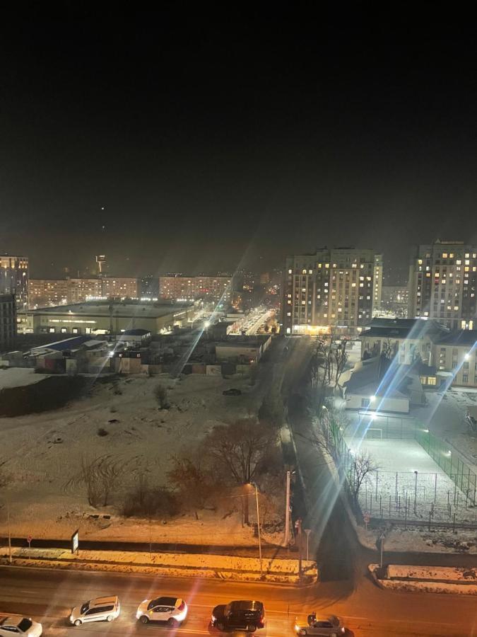Апартамент Со Стильным Интерьером У "Мега Алматы" Exterior foto