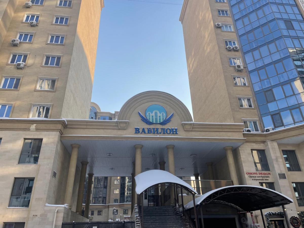 Апартамент Со Стильным Интерьером У "Мега Алматы" Exterior foto